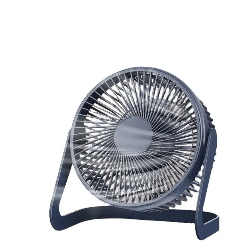 

5 Inch USB Desktop Fan 360° Rotating Mini Adjustable Portable Electric Fan Summer Mute Air Cooler For Home Office