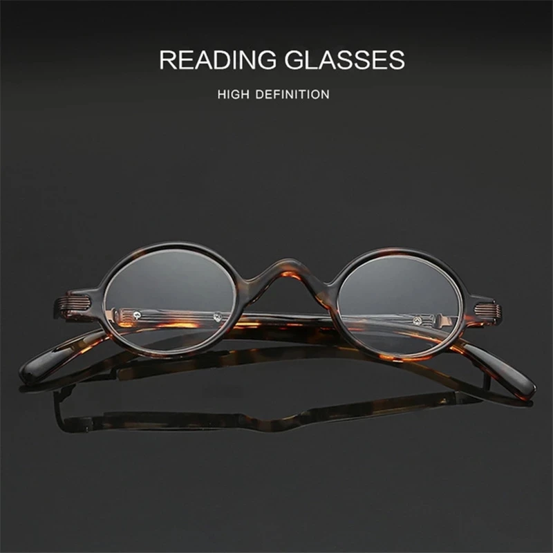 

BEGREAT Vintage Small Round Frame Reading Glasses Men Women Fashion Eyeglasses High Quality Prescription Spectacles +1.0-+3.5