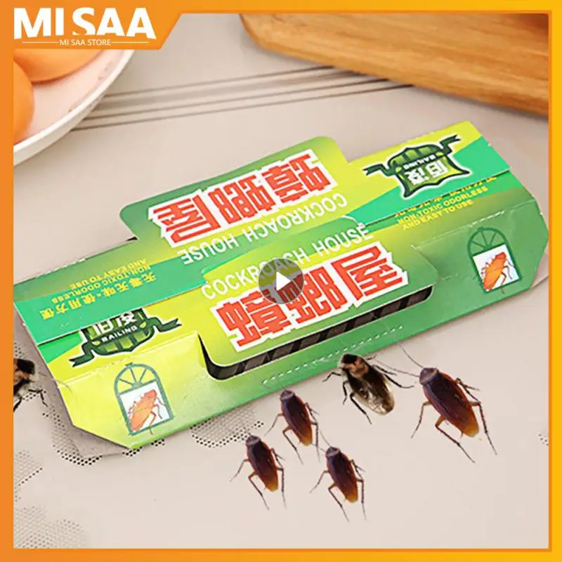 Scarafaggio Killer Bait Sticky Anti Scarafaggio Trappole Ambientale Non Tossico House Gintrap Pest Mosquito Repeller Insect Reject