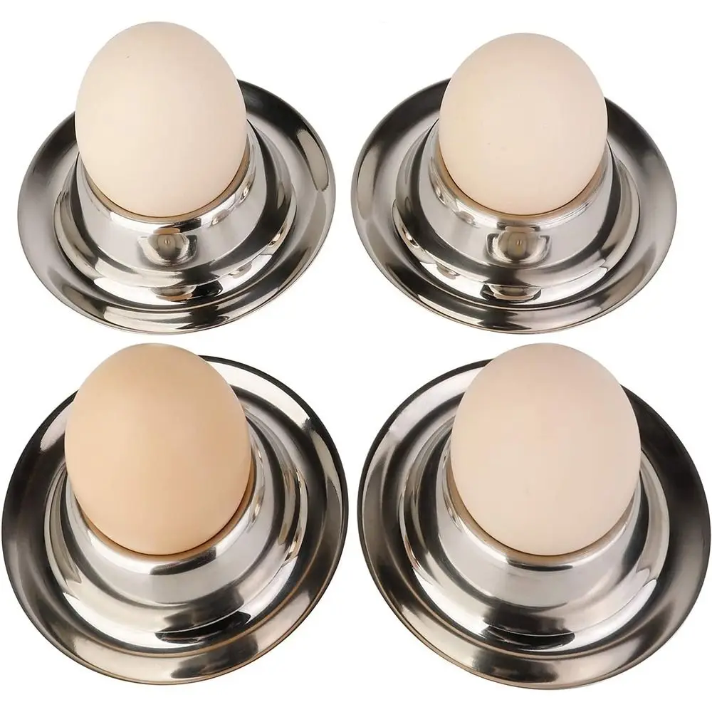 Breakfast Easter Home Decoration Boiled Egg Kitchen Xmas Craft Egg Stand Holder Eggs Cup Storage Rack
