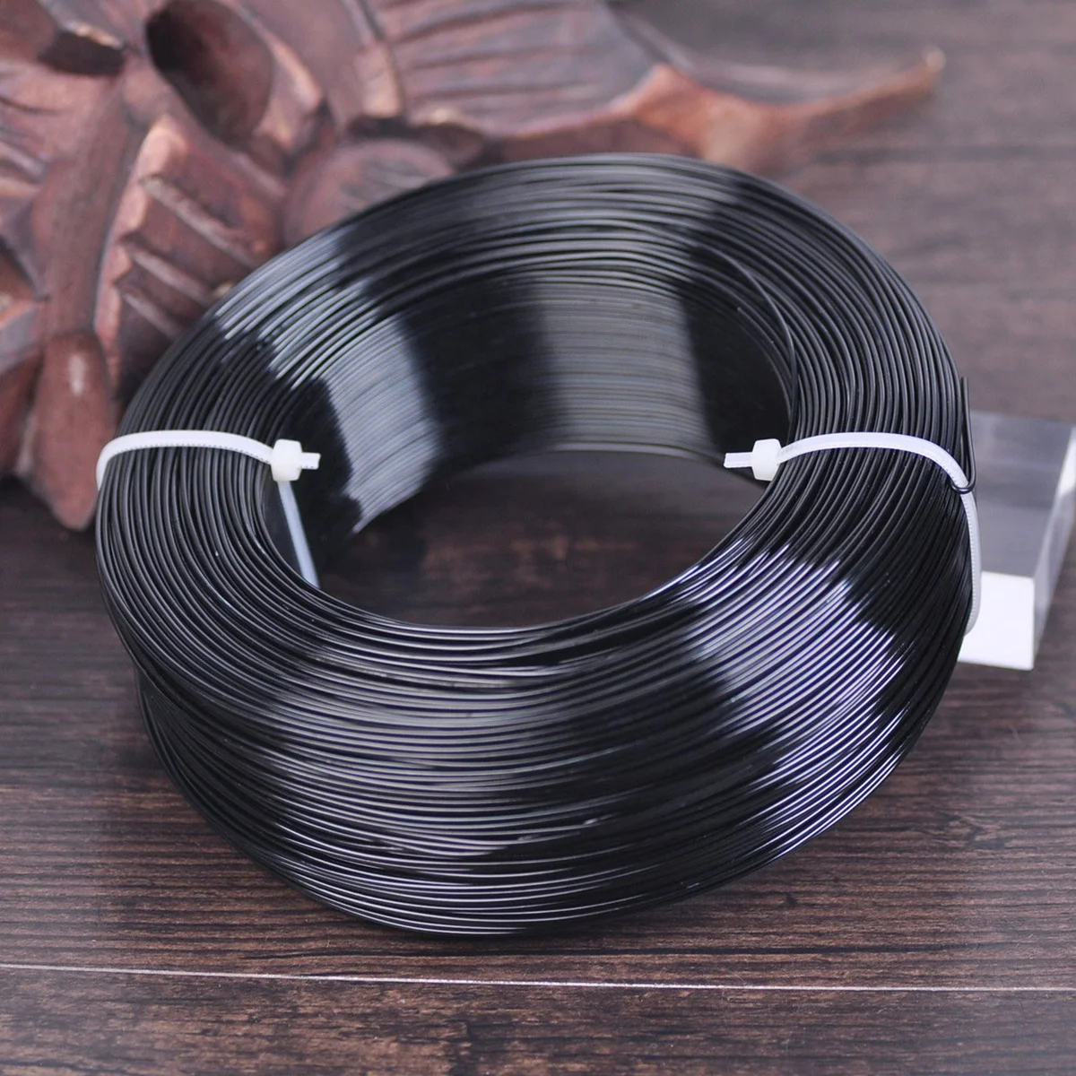 1 Roll Large 0.8mm 500g Aluminium Soft Metal Crafts Beading Wire for Jewelry Making DIY