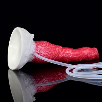 Ejaculation Dildo Female Orgasm Masturbator Animal Big Knot Penis Anal Plug for Couple Anal Cleaner Squirting Penis Sex Toys 6