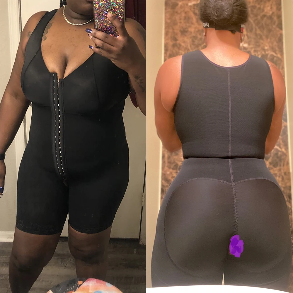 Before And After Can A Faja Help Lose Weight Women Waist Trainer