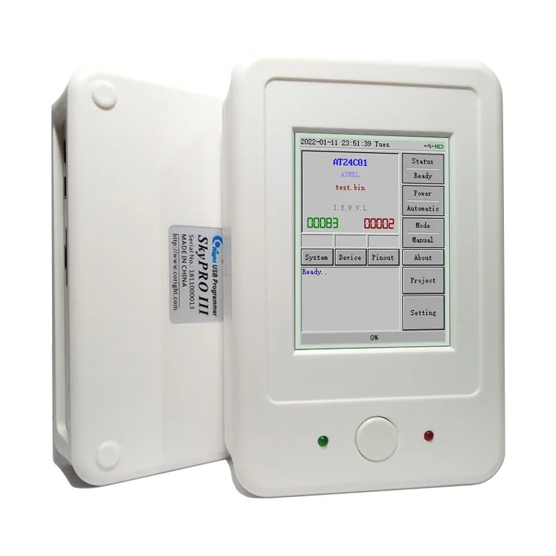 SkyPRO III USB 프로그래머, 오프라인 프로그래머 칩 프로그래머, 플래시 AVR STM32 STM8 N76E003 용, 신제품