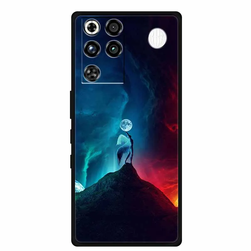 Sleek Black Silicone TPU Phone Case - Durable and Soft Back Cover