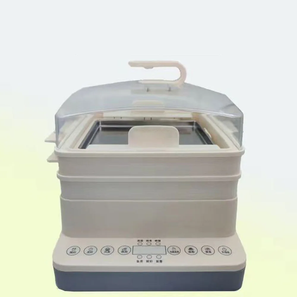 Multifunctional Food Steamer Egg Bun Steaming Machine Household Vermicelli Roll Machine Drawer Type Steam Pot