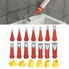 ALLGOOD Universal Integrated Rubber Nozzle Tool Kit Reusable Sealing Caulking Nozzle Coating Reusable Rubber Nozzle Tool Kit 2