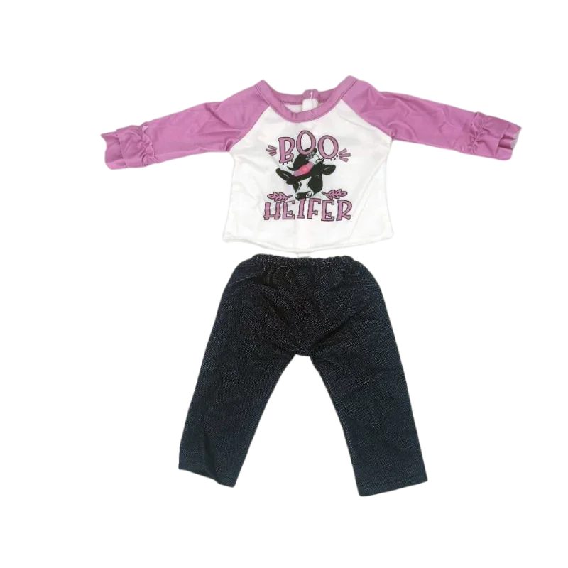 Doll Winter Clothes Fits for 17 Inch Baby Doll Kitty Outfit Set for 40cm Reborn Baby Doll Coat Hoodie Suit for Toy Wear