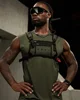 Running Chest Rig Gym Bag Mens Hip Hop Streetwear Waist Bag Tactical Vest Pack Mobile Phone Holder Workout Fitness Sports Bags 5
