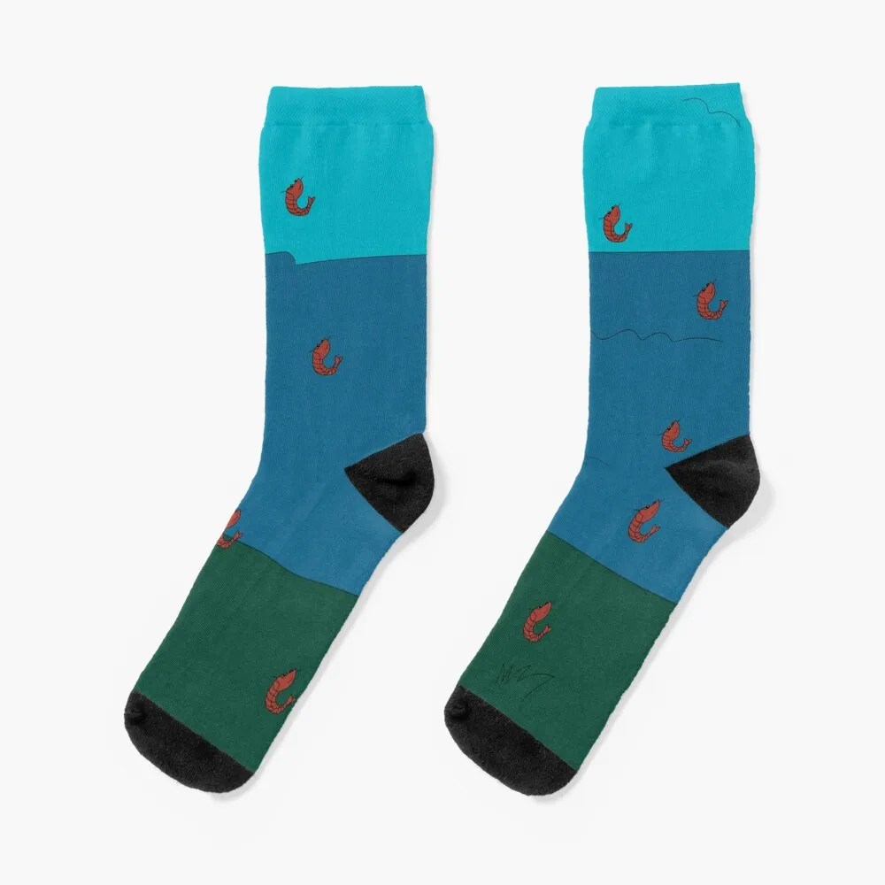 

Shrimp pattern Socks man hiphop Socks Woman Men's