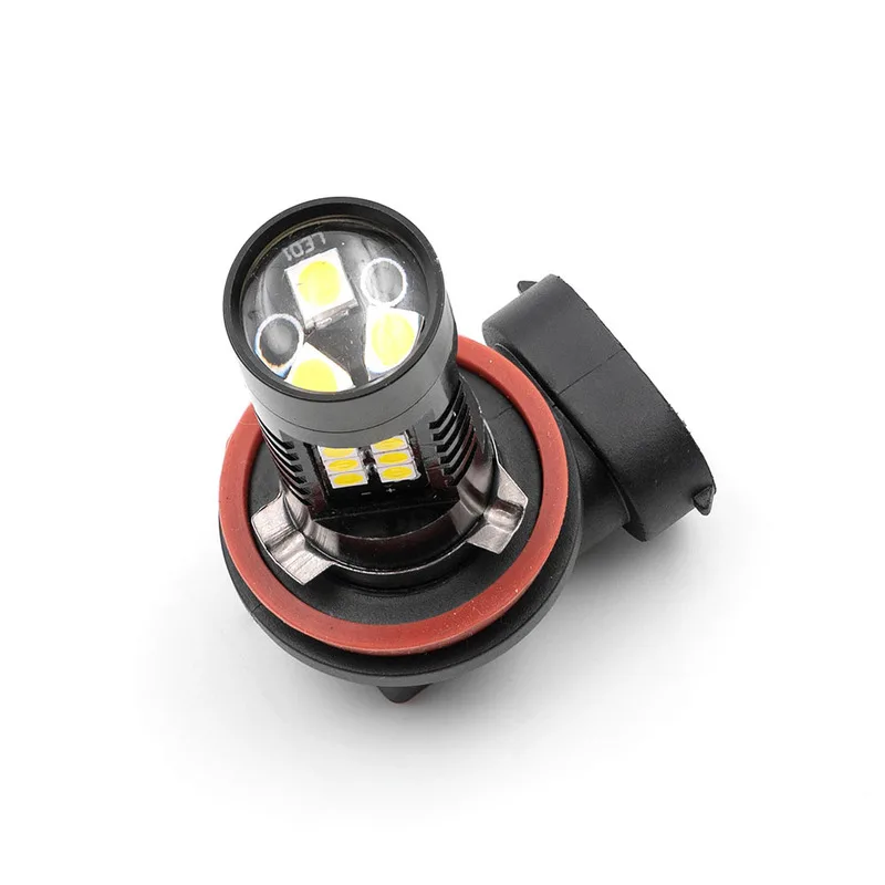 2Pc White Canbus No Error H8 LED Fog Light Bulb For 2010-2014 VW PASSAT B7 LED D