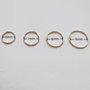 GOLDtutu 14K Gold Simple Nose Hoop Ring for Men and Women, Small Nose Piercings, Au585, kj468 6