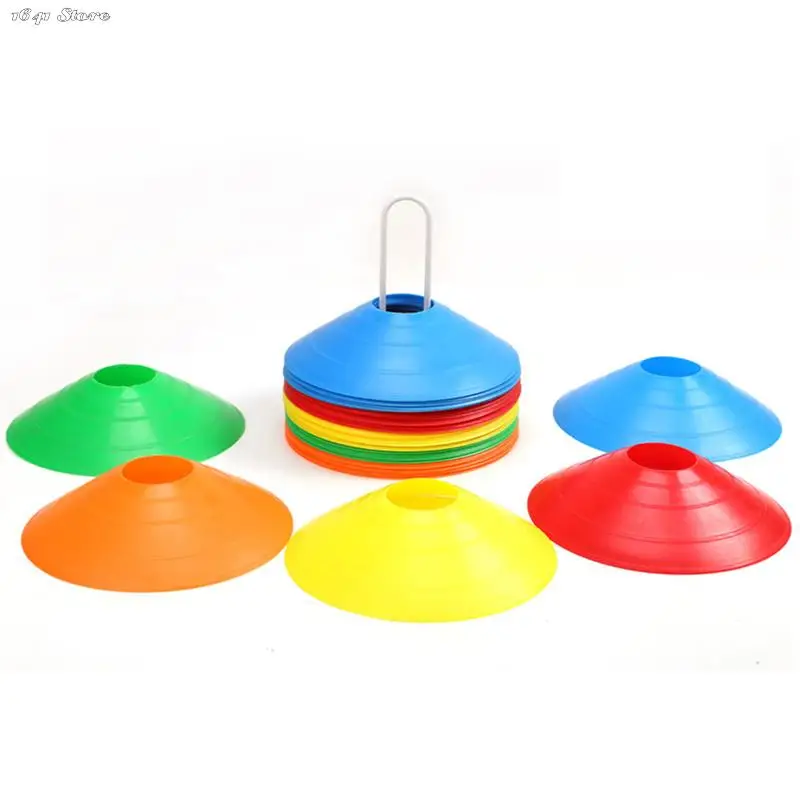 1pc Disc Cone Set Multi Sport Training Space Cones With Plastic Stand Holder For Soccer Football Ball Game Disc