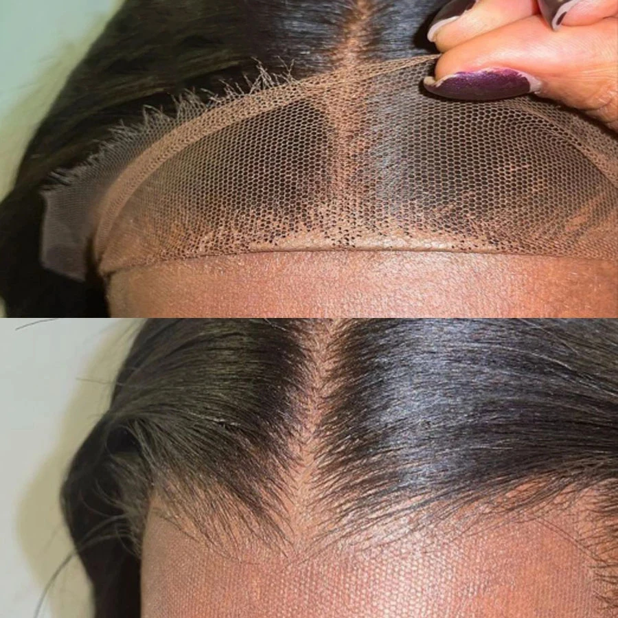 Body Wave 5X5/6X6/7X7 SKINLIKE HD Lace Closure Only Melt Skins Vrigin Hair Undetectable 13X6 HD Lace Frontal Closure Human Hair