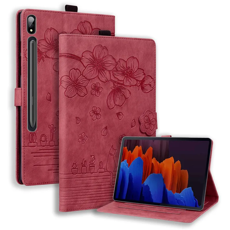 do plutônio para Samsung Galaxy Tab, caso luxuoso, S9 FE, 10,9