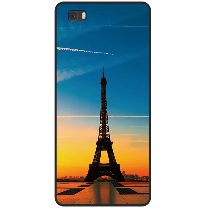 Sleek TPU Soft Cover Silicone Case for Huawei P8 Lite - Premium Protection Coque