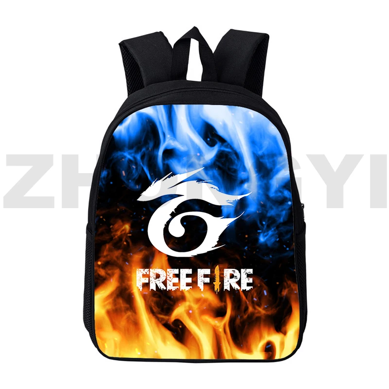 Canvas 3D Free Fire Garenna School Bags For Teenage Girls Boy Game Free Fire Backpack Zaino Da 12/16 Pollici Borsa Da Viaggio Per L'Asilo
