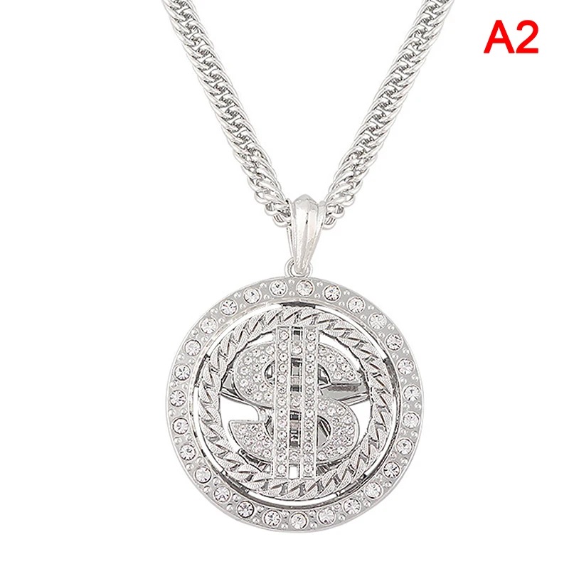 Collar Colgante De Dinero Para Hombre Hip Hop Little Money Freed Out Cz