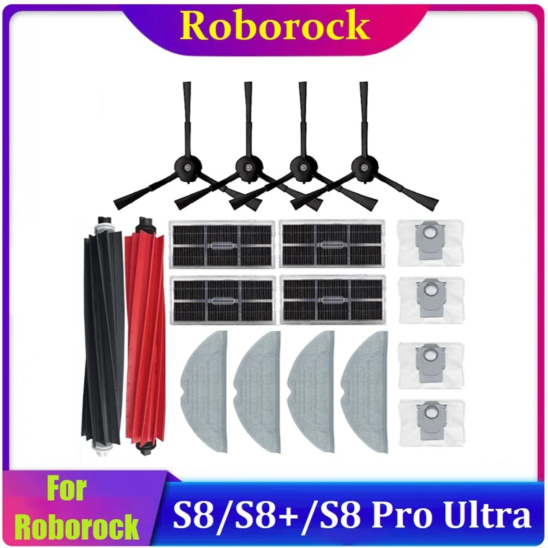 

18 шт., детали для робота-пылесоса Roborock S8/S8 +/S8 Pro
