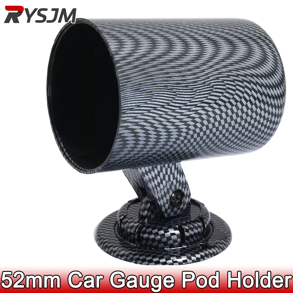 Car Meters Holder Universal Support for 52 Mm Single Gauge in Car