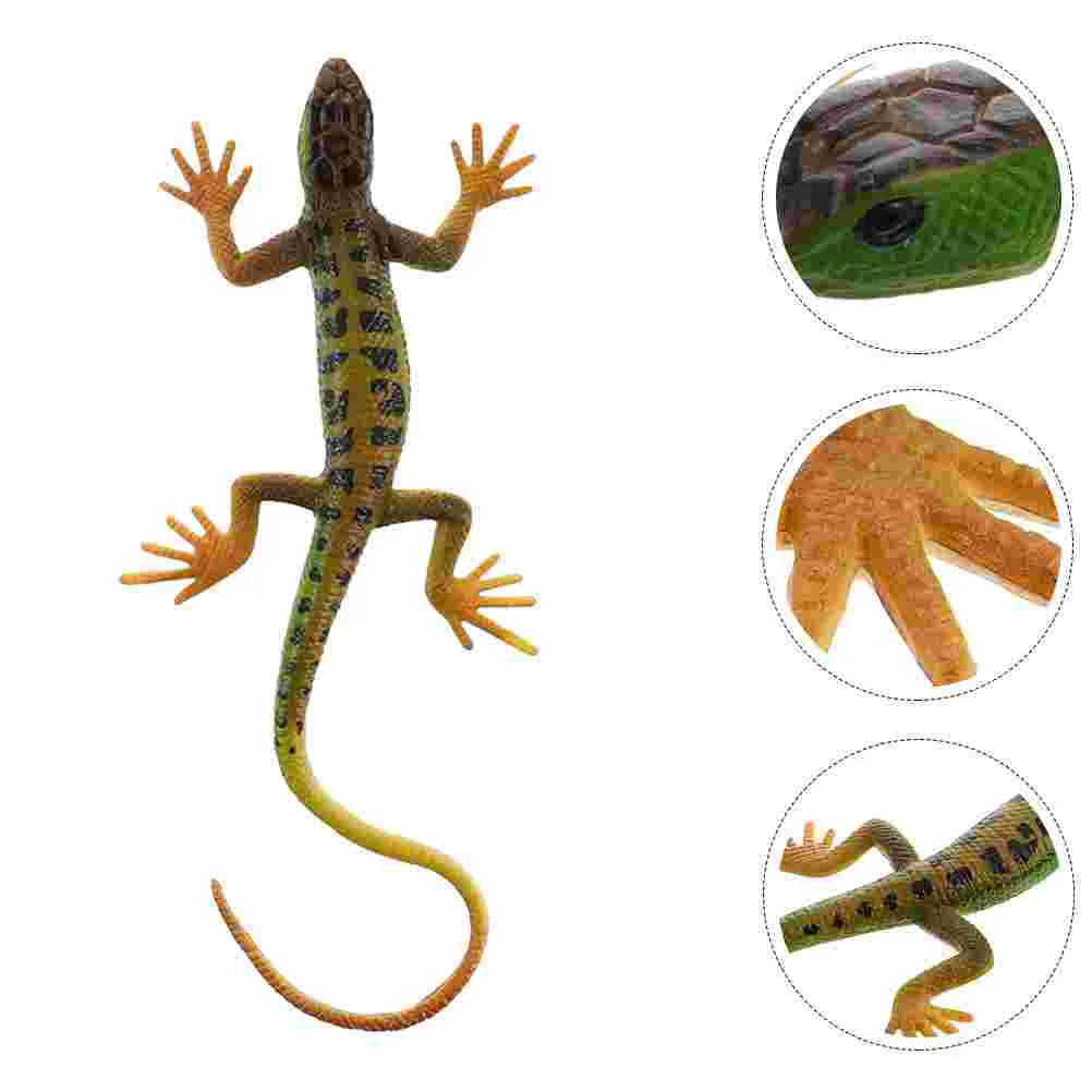 

Tricky Toys Fake Lizard Model Artificial Animal Plaything Crawl Educational Lizards Plastic Children Figurine