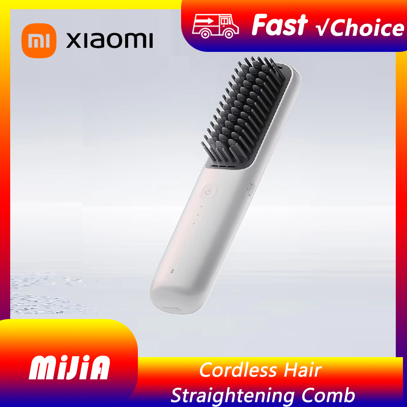 NEW Xiaomi Mijia Wireless Straight Hair Comb Negative Ion Portable Hair Care Styling Comb for Xiaomi Smart Home Products