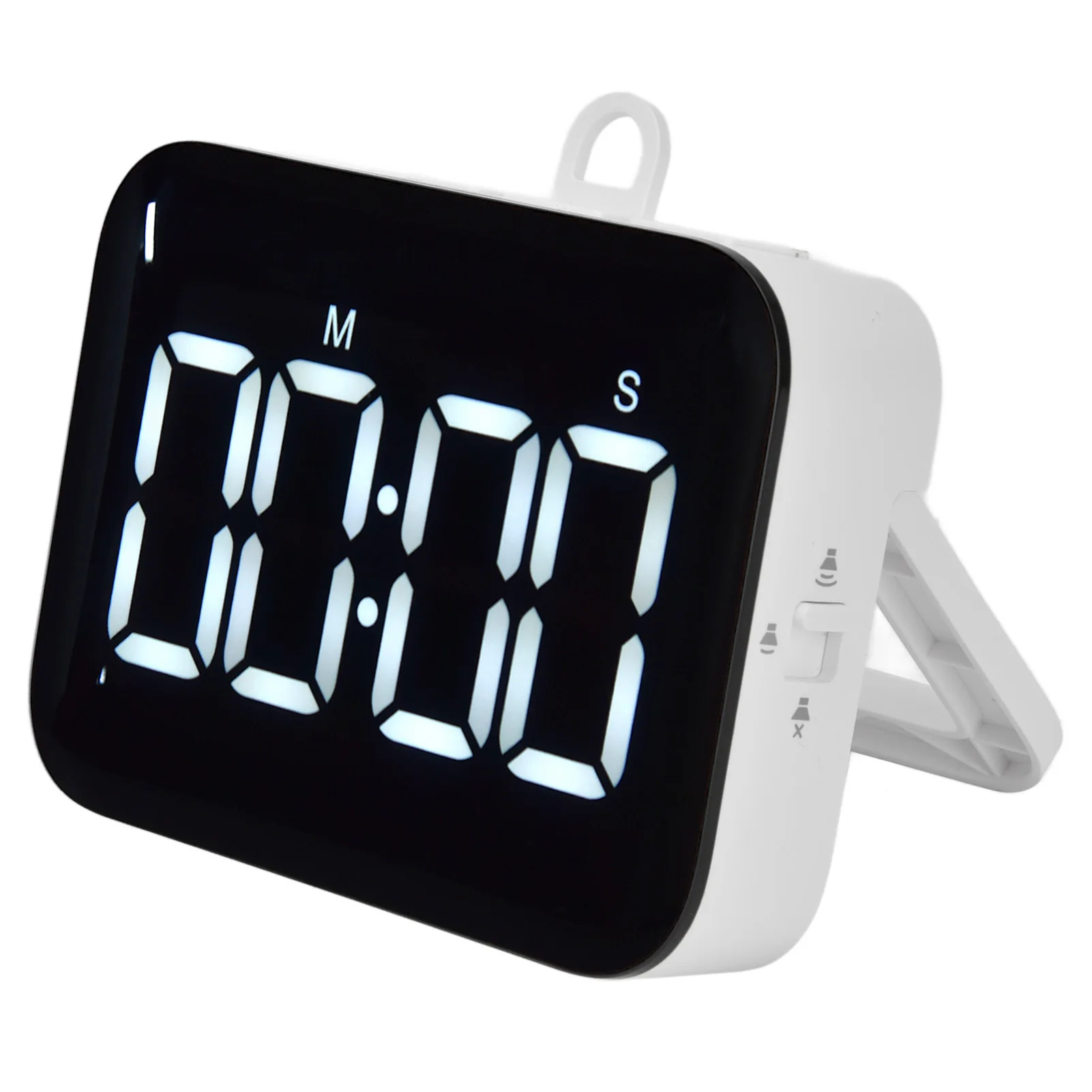 Digital Kitchen Timer Digital Timer Household Kitchen Cooking Time Manager Single Event Timepiece for Classroom Kitchen Library