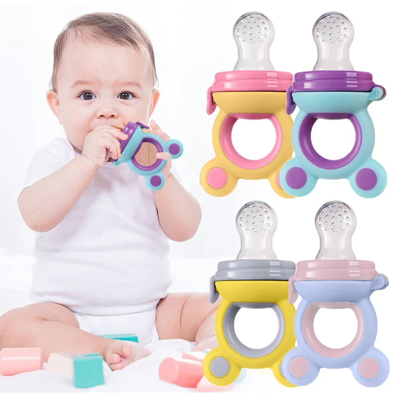 

Silicone Fresh Food Nibbler Baby Feeder Kids Boy Girl Fruit Nipples Feeding Safe Infant Baby Supplies Nipple Soother Bottles