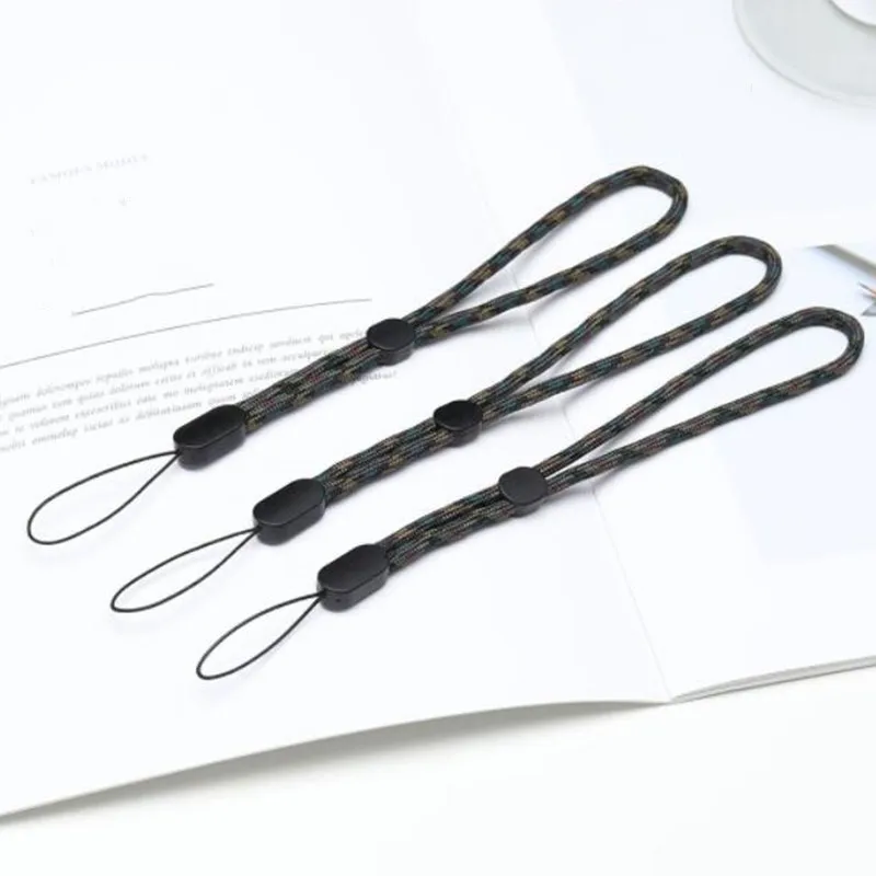 and Wrist Strap Lanyard, Adjustable Nylon Wrist Straps Keychain String for Cell Phone Case Holder, Camera, USB, Badge