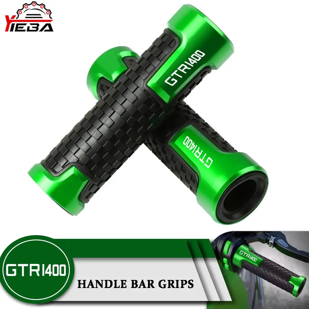 Universal7822mmMotorcycleAntiSlipHandleBarHandlebarKnobsHand