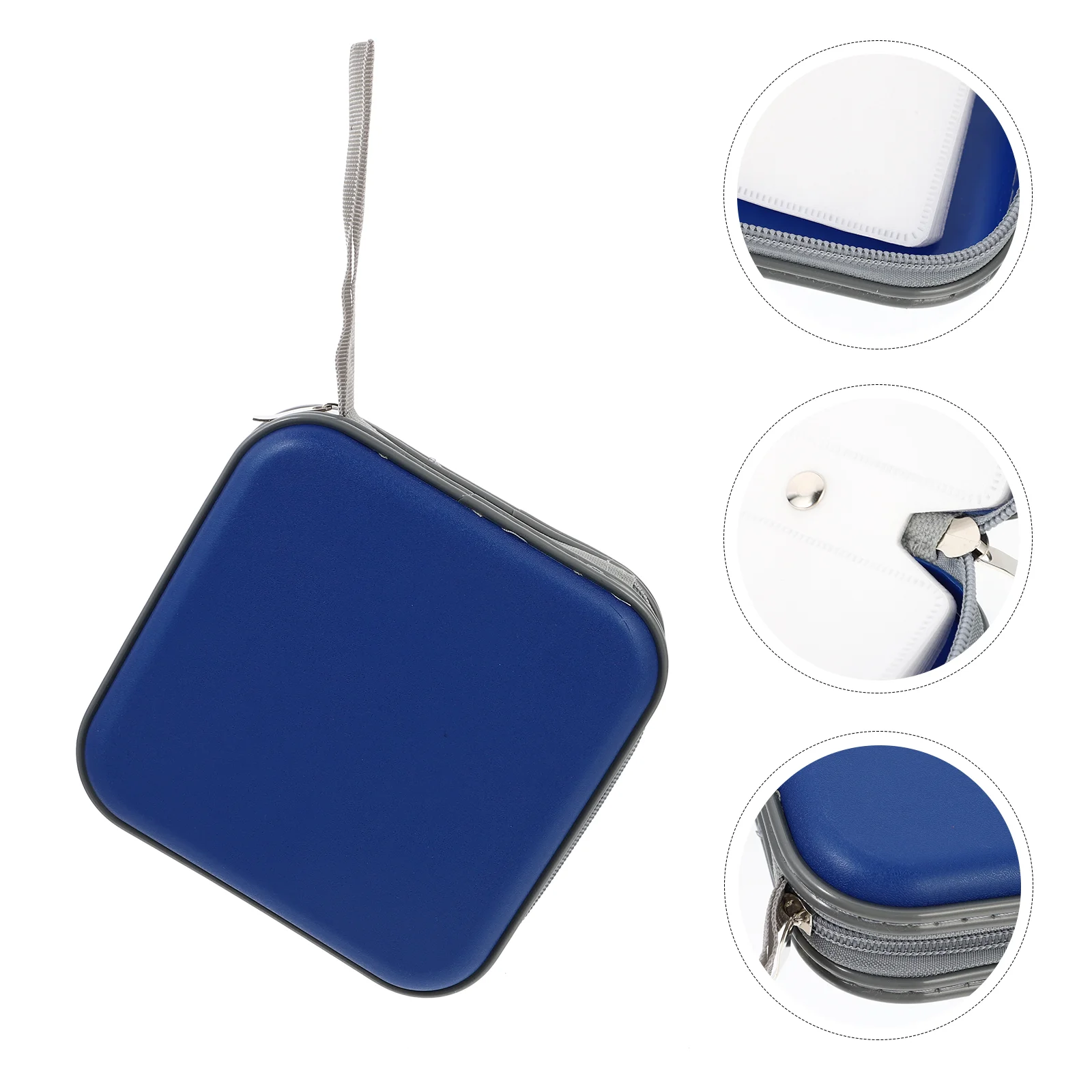 

1pc 40 Capacity CD Case Movie Home CD Storage Pouch Portable Slim Cases