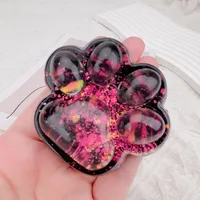 Squishy Cute Cat Claw Fidget Toy Slow Rebound Stress Relief Pinch Decompression Cat Paw Soft Squeeze Toy for Kids Holiday Gifts 1