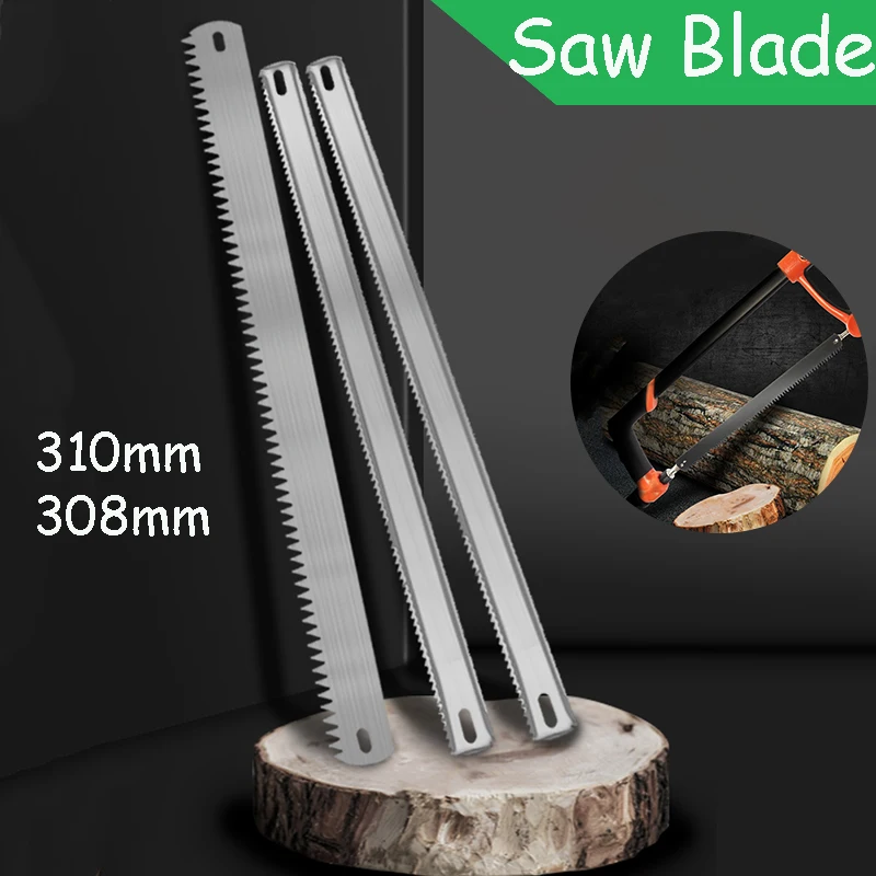 고탄소강 쇠톱, 수동 목공 톱날, 단면 및 양면 미세 톱니, 금속 톱날 도구, 300mm - AliExpress 1420