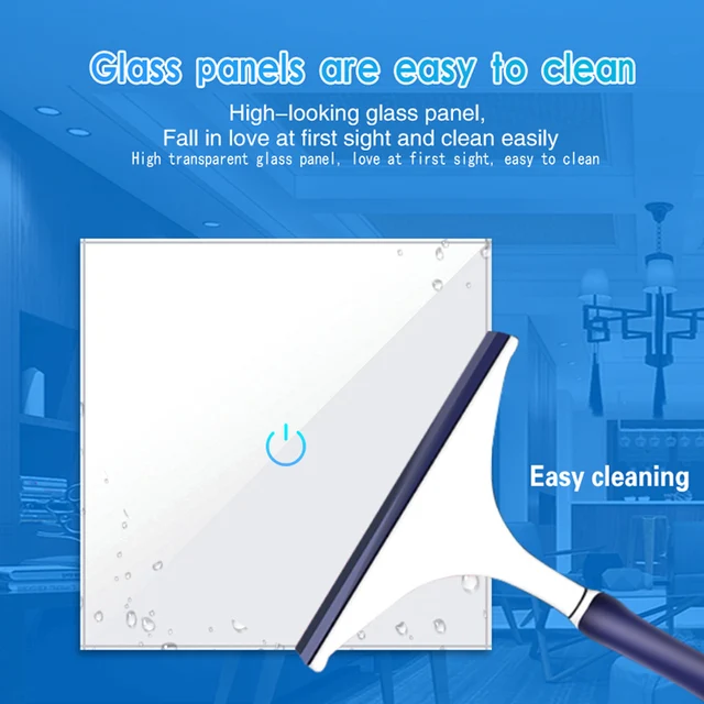 Wall Touch Sensor Light Switch EU Standard 1 Way Wall power sensor