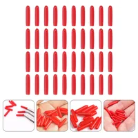 120 Pcs Tweezer Tip Protector Tweezers for Sticking Stickers Accessory Eyelash Extensions Cases Cover Sleeve Non-slip Silicone 2