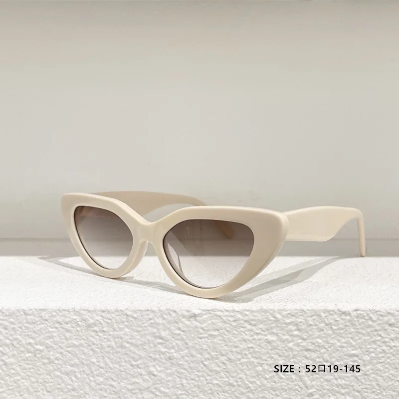 

Новинка 2024 женские солнцезащитные очки кошачий глаз в стиле ретро брендовые дизайнерские женские летние очки UV400