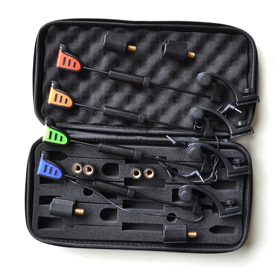 Hirisi Tackle Carp Fishing Swingers Illuminated Bite Indicator 4pcs in