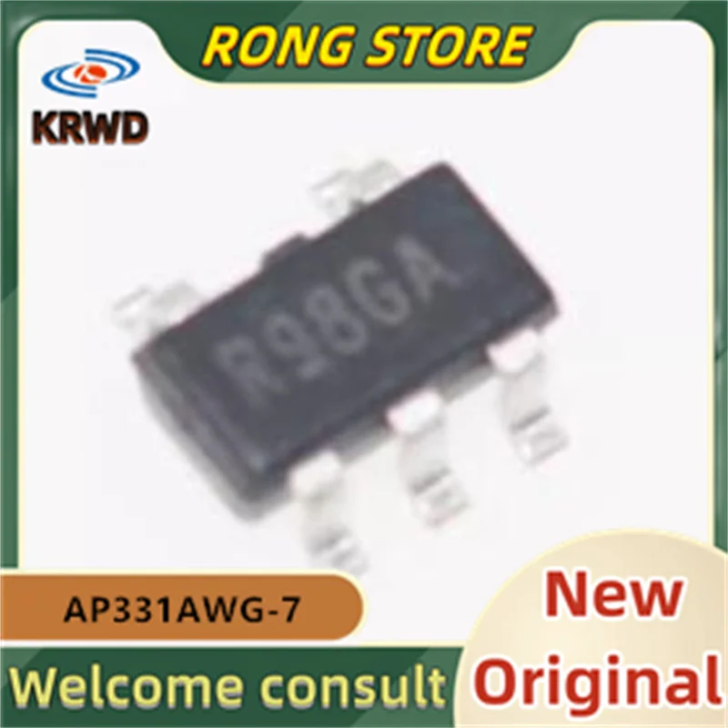 

50PCS R98GA New and Original Chip IC SOT23-5 AP331AWG-7 AP331AWG AP331AW
