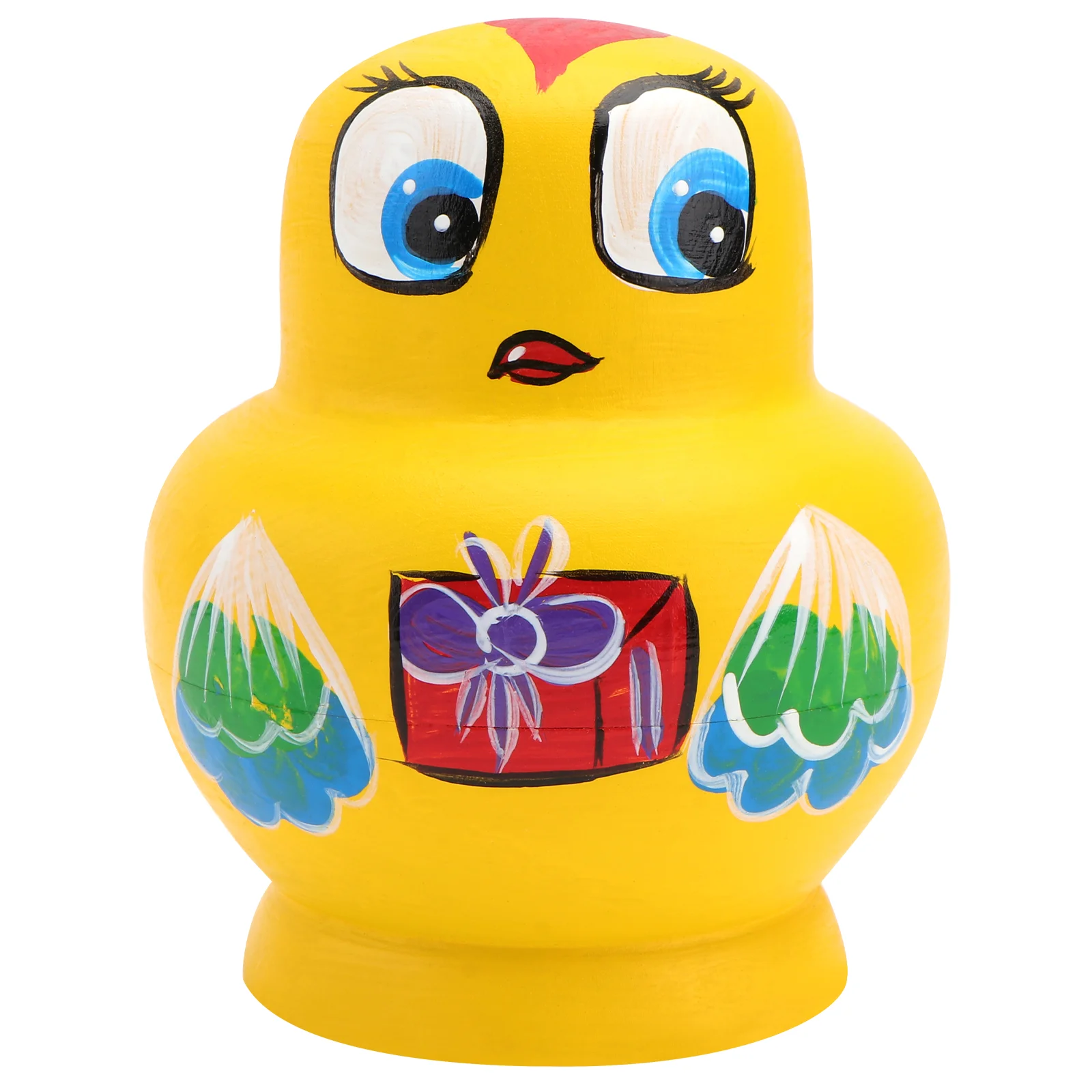 

Матрешка-животное, русские штабелируемые куклы, детская игрушка с узорами