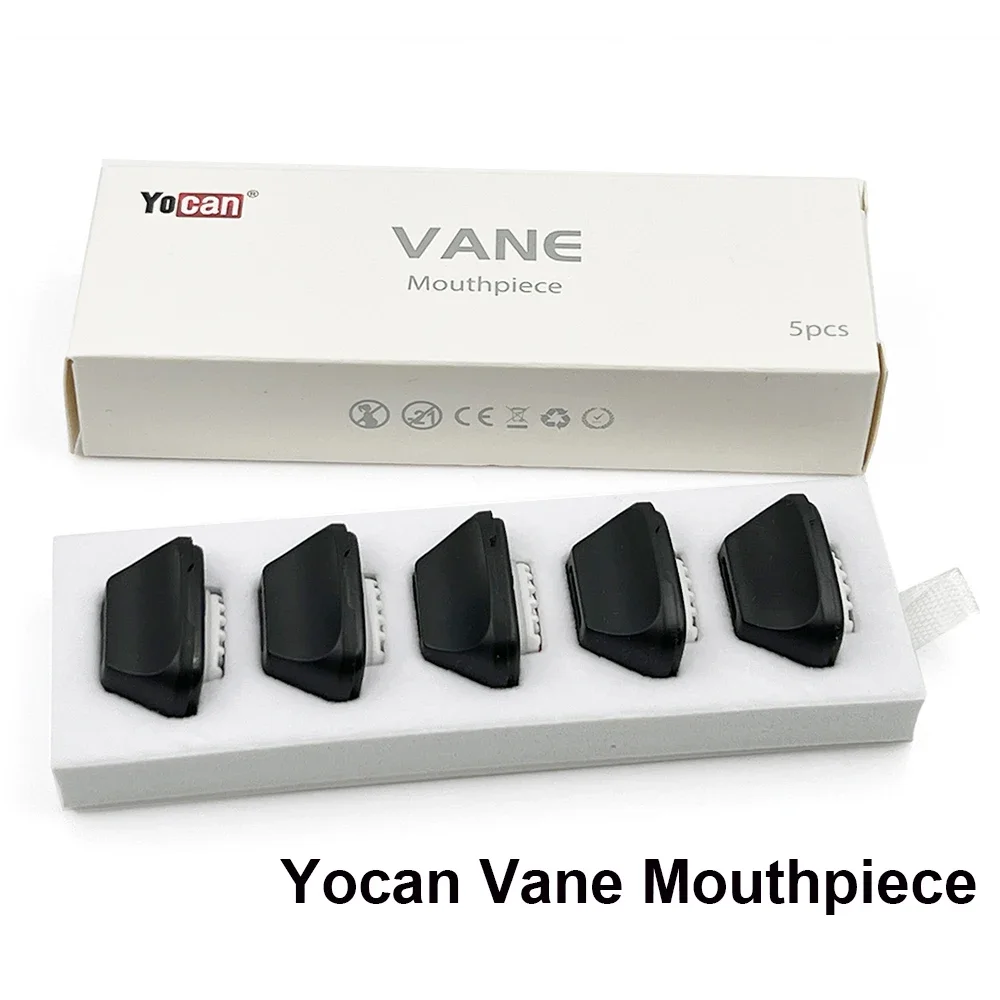 Original Yocan Hit Mouthpice VANE Replacement Magnetic Heat Insulation Ceramic Tools Mouthpiece Replacement Accessories
