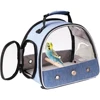 Small Pet Backpack Portable Travel Backpack Side Window Foldable Outdoor Rat Rabbit Parakeet Bird Carrier Bag 5