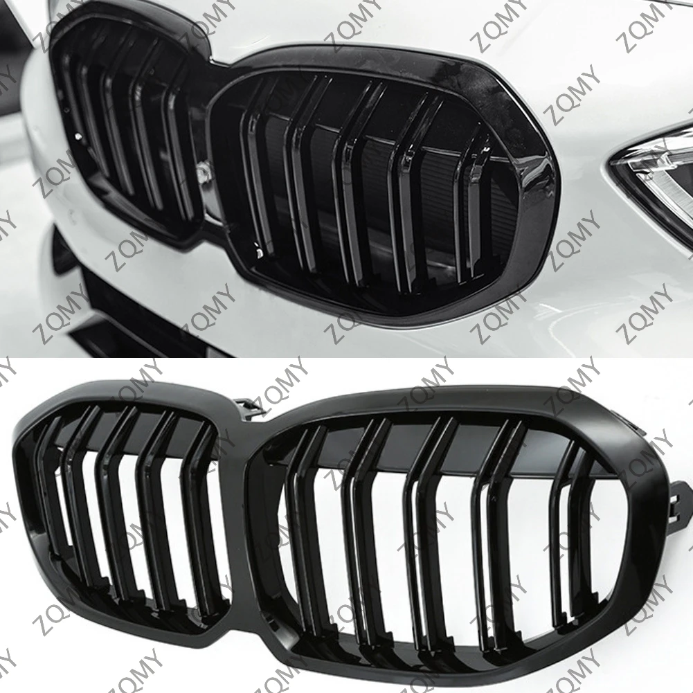 BMW 1 시리즈 F40 118i 120i 128ti 130i M135i xDrive 2020-2024 21 2022 23 자동차 전면 라디에이터 그릴 범퍼 그릴 바디 키트 튜닝