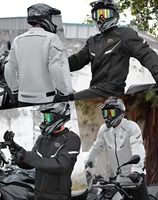 Veste d'été de moto pour homme, tenue de conduite respirante avec protections CE, intérieur en maille douce, ensemble de motocross pour cyclisme tout-terrain. 7