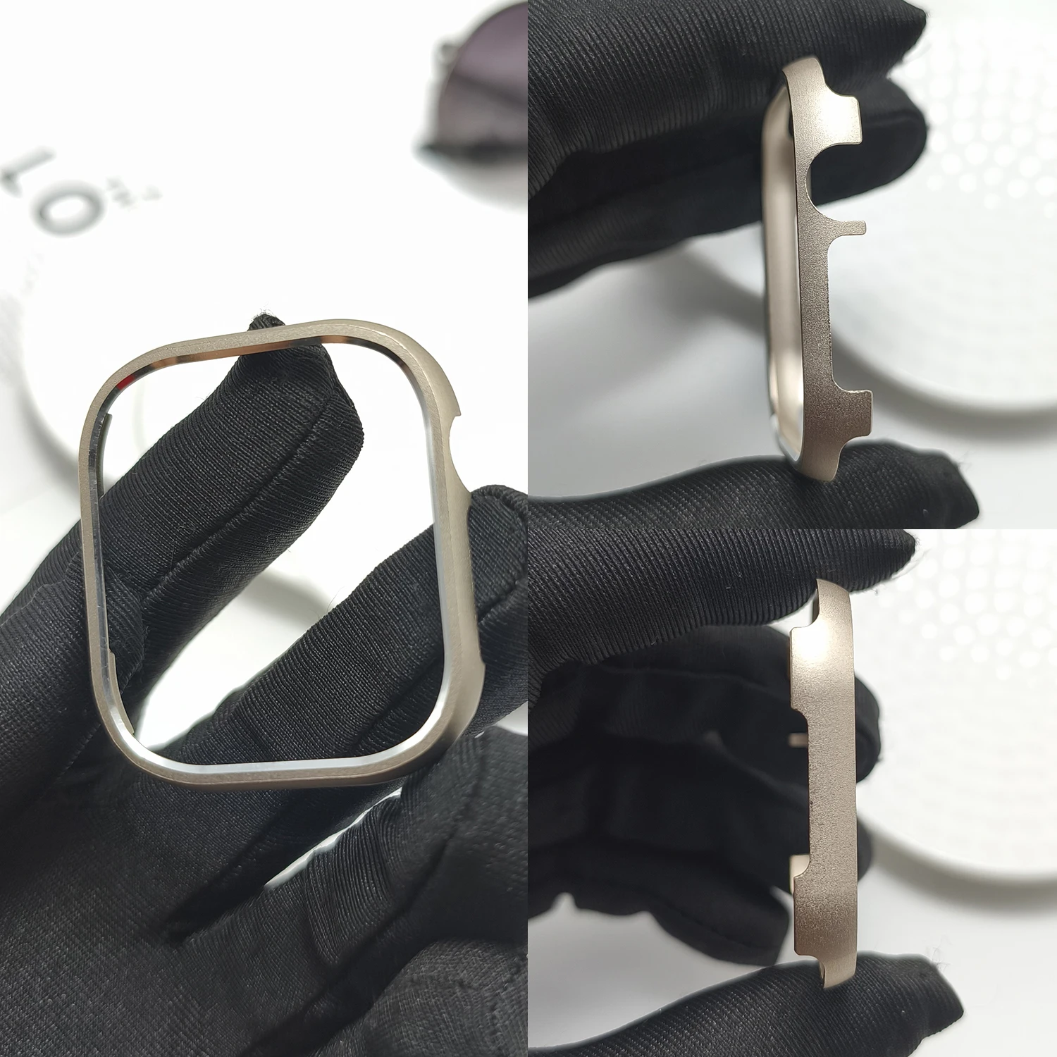 Hochglänzendes Hohlgehäuse aus Aluminiumlegierung für Apple Watch S11 S10 46/42 mm Ultra 49 mm 45 44 42-38 mm Schutzhülle für IWatch-Serie – Detail 5