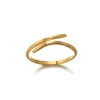 Bagues en acier inoxydable 316L pour femmes, couleur or, anneau ouvert géométrique multicouche, Vintage, étanche, bijoux esthétiques de mariage, cadeau