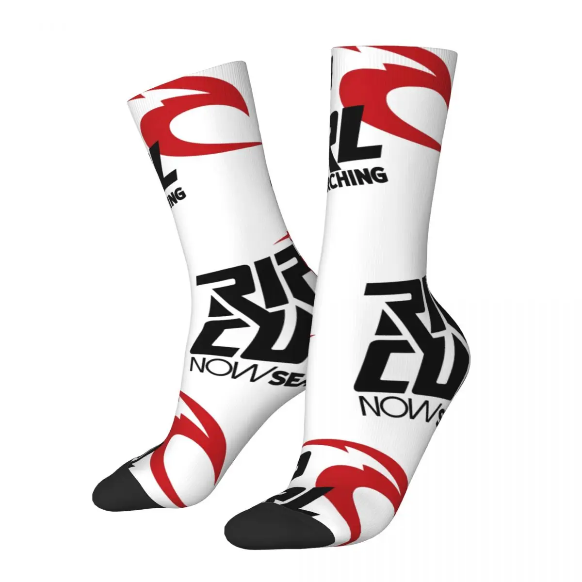 

Rip Curl LOGO Socks All Season Long Socks Accessories for Man's Woman's Gifts