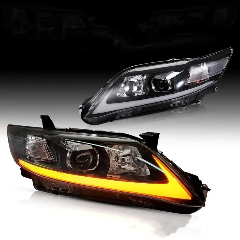 

LED Headlight Fog Lamp For Toyota Camry 2009 2010 2011 Auto Part Dynamic Turn Signal Front Lights Assembly