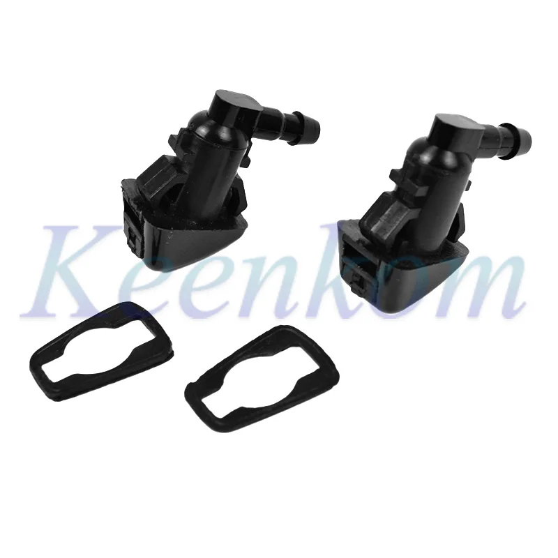 68260443AA 2x Windshield Wiper Washer Spray Nozzle Front Left Right For Jeep Grand Cherokee 2011 2012 2013 2014 2015