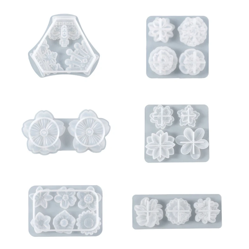 

Mini Flowers Patch Silicone Mold Epoxy Resin DIY Craft for Home Decoration