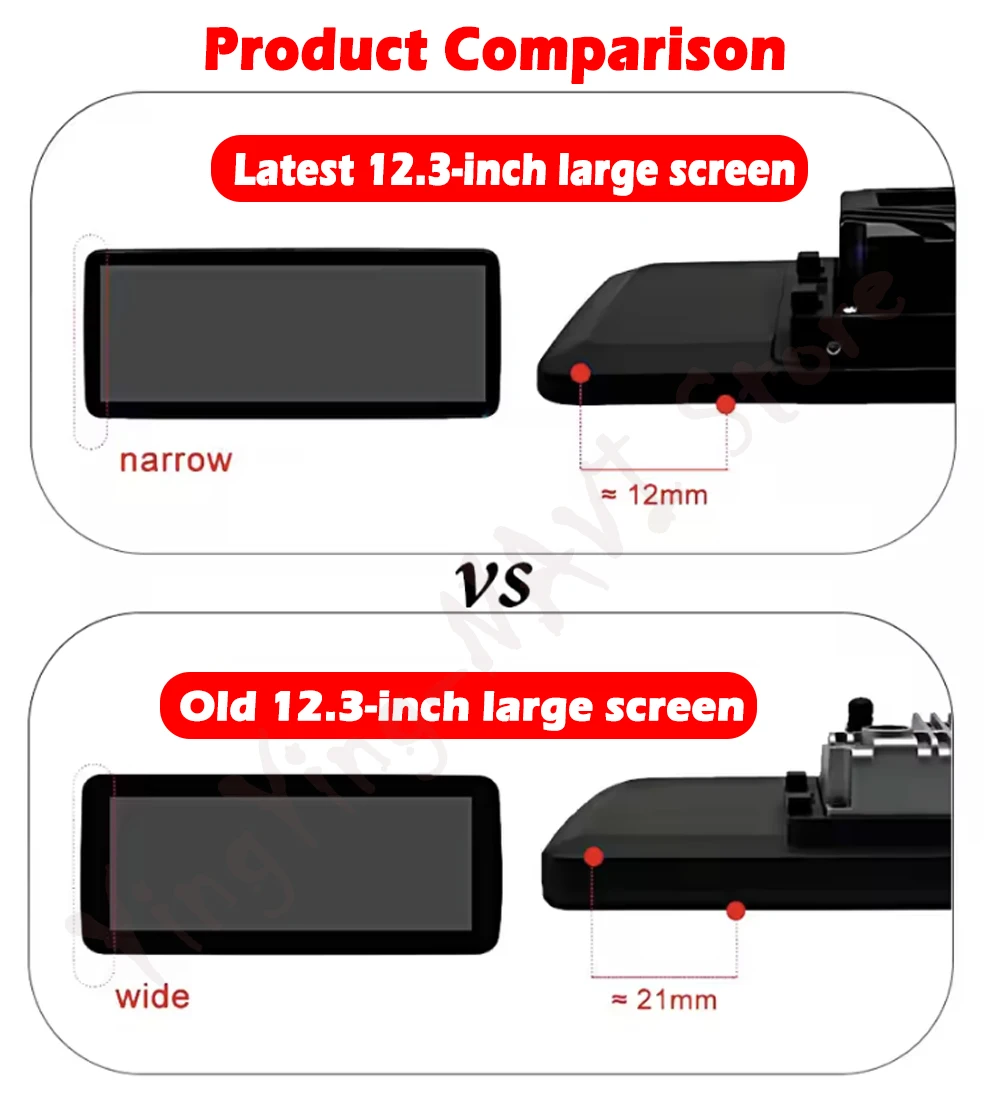 12,3 pulgadas para Jeep Wrangler 3 JK 2011-2017 reproductor Multimedia de vídeo para coche Android Auto Bluetooth navegación pantalla QLED WlFI 3